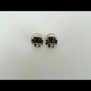 Tory Burch Stud Logo Earrings
